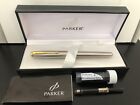 Vintage Parker Sonnet Flighter GT Fountain Pen Box, Converter & Ink vial