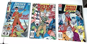 ~DC Comics Justice League America ed Europa-1990,91~Borsa n imbarcata~#20,26,44 - Foto 1 di 1