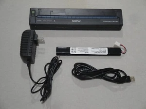 Brother Pocketjet 6 662 Bluetooth Thermal Printer new Battery AC adapter USB - Picture 1 of 7
