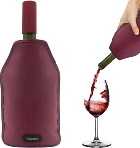 Enfriador de botellas de vino portátil funda reutilizable congelable enfriador de champán 750 ml St - Imagen 1 de 12