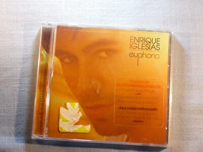 New & Sealed Enrique Iglesias - Euphoria CD 10 songs with hype sticker Foto 1 de 2