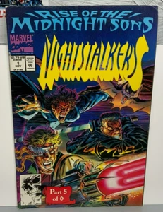 Nightstalkers: Rise of the Midnight Sons vol 1 #1 Marvel Comics 1992 - Picture 1 of 9