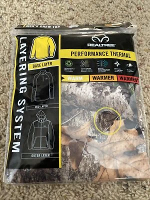 Realtree Performance Thermal L Camo base layer Top - Image 1 of 4