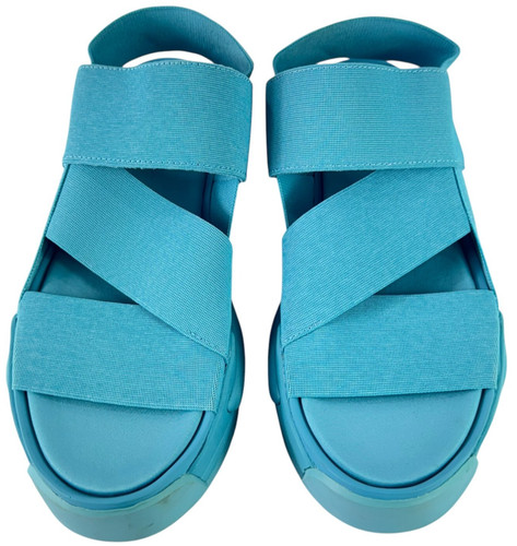 Adidas Y 3 RIVALRY Sandali Yohji Yamamoto Blu Uomo Platform Slides 8.5US