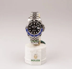 Rolex GMT-Master II Stahl Ref.126710BLNR Keramik Box und Papiere "Batgirl" LC100 - Bild 1 von 10