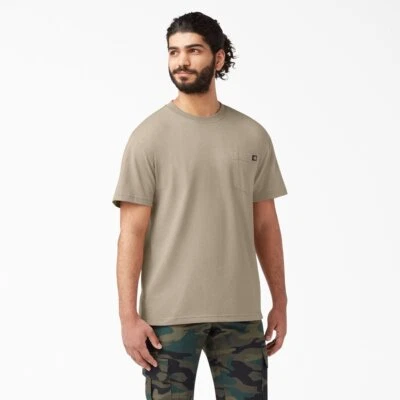 Dickies Мужская футболка с коротким рукавом тяжелый карман расслабленный крой футболка WS450 - Изображение 1 из 4