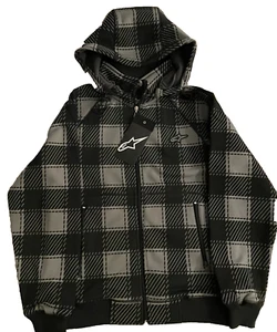 Alpinestars Brougham Tech Ho ZP Black Zip Up Jacket New W/ TAGS Men's Small - Picture 1 of 1