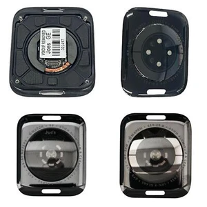 OEM Apple Watch Series 4 5 SE 6 7 8 Cubierta Trasera de Vidrio Sensor de Ritmo Cardíaco Piezas - Imagen 1 de 27