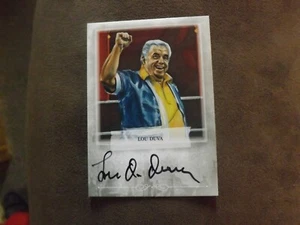 2009 Mecca Lou Duva Autographed Card - Picture 1 of 1