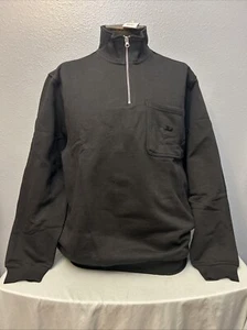 Adidas NWT H Shmoo 1/4 Zip Sweatshirt Mark Gonzales Black Large - Picture 1 of 3