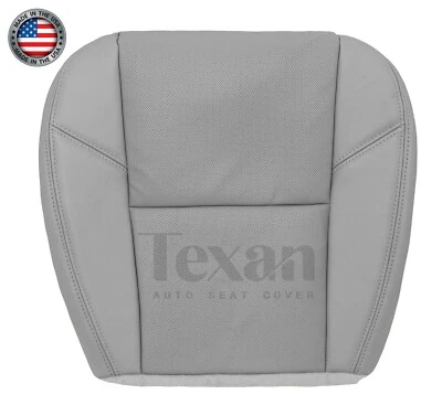 Cubierta de asiento de cuero perforado gris parte inferior del conductor Chevy Suburban LT LS 2009-2014 Foto 1 de 4