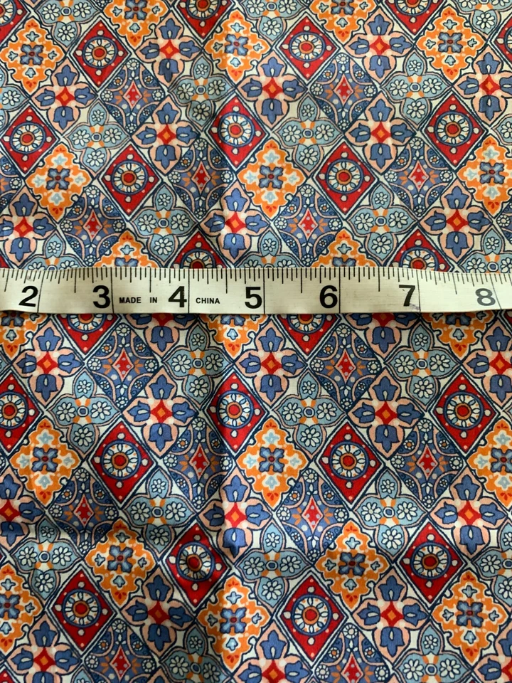 Telas Liberty Fabrics Tana Lawn Enamour de 1 yarda azules  Foto 1 de 1