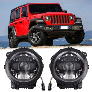 Pair LED Headlight Headlamp For Jeep Wrangler JL 2018-2024 Gladiator JT 2020-24 - Picture 1 of 13
