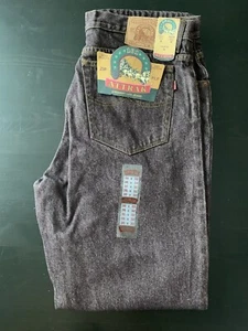 Jeans uomo ATTRAK taglia 36 x 32 zip fly rame bordeaux gamba dritta nuovo con etichette - Foto 1 di 9