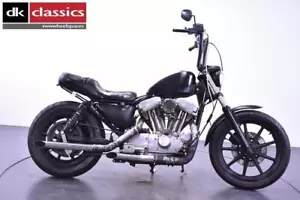 1995 HARLEY DAVIDSON XL883 HUGGER UNREGISTERED US IMPORT FOR SPARES OR REPAIRS - Picture 1 of 15