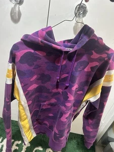 Bape Hoodie Size Small Purple  - Picture 1 of 3