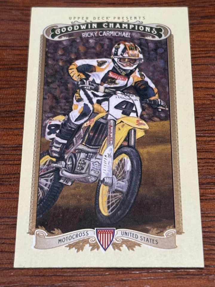 2012 Upper Deck Goodwin Champions Minis Ricky Carmichael #122 - Image 1 of 1