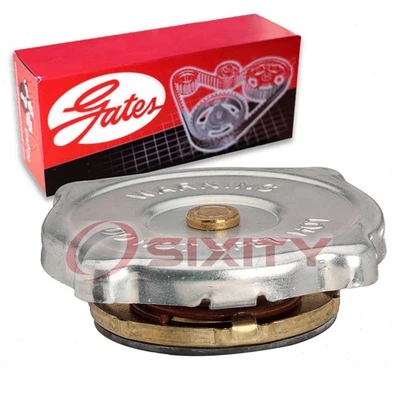 Gates Radiator Cap for 1948-1951 Ford F3 3.7L 3.9L L6 V8 Antifreeze Cooling sg - Image 1 of 4