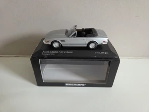 Minichamps 1/43 Aston Martin V8 Volante - Kensington Silver - 1987 - 400137731 - Foto 1 di 8