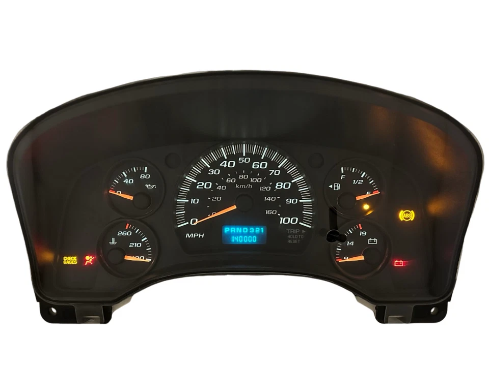 速度表仪表组 2004 - 07 Express & GMC Savana VAN 140,000 英里 — 第 1/4 张图片