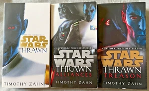 Lot of 3 Star Wars Thrawn Novels * Complete Trilogy * Timothy Zahn * PB - Imagen 1 de 2
