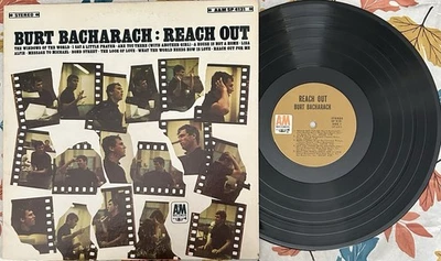 Burt Bacharach Reach Out Vinyl LP Record 1967 A&M Records Foto 1 de 2
