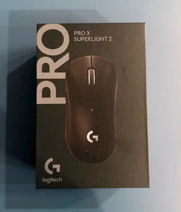 Bezprzewodowa mysz do gier Logitech G PRO X Superlight 2 czarna - fabrycznie nowa - Zdjęcie 1 z 1