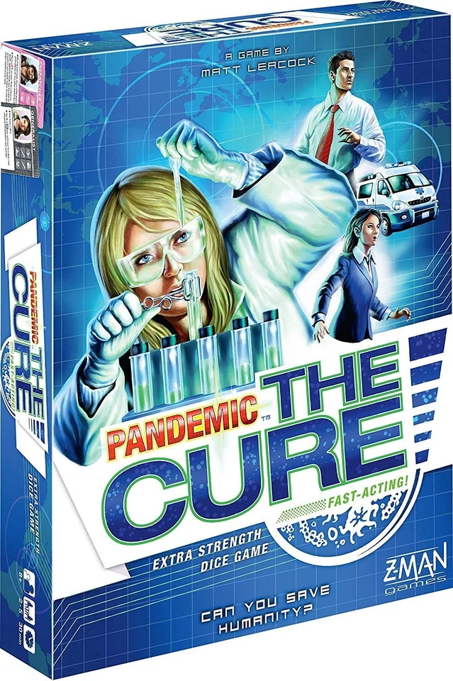 НОВАЯ ЗАПЕЧАТАННАЯ — расширение настольной игры Pandemic The Cure - Изображение 1 из 1