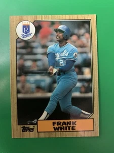 1987 Topps Tiffany Frank White Kansas City Royals #692 - Picture 1 of 2