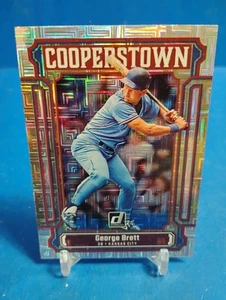 2023 Panini Donruss Cooperstown Vector George Brett #CT15 HOF KC Royals - Foto 1 di 2