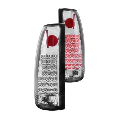 For Chevy Tahoe 95-99 Anzo Driver & Passenger Side Chrome G2 LED Tail Lights Foto 1 de 2