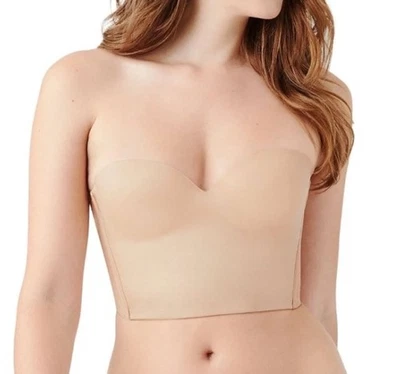 b.tempt'd Women's Future Foundation Strapless, Low Back Bra Nude Tan 32D - Image 1 of 4