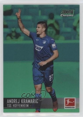 2021-22 Topps Stadium Club Chrome Bundesliga Green Refractor /99 Andrej Kramaric - Image 1 of 2