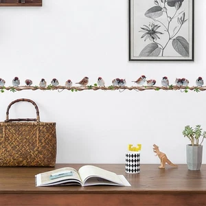 DIY Bird Wall Decor Stickers Transform Your Space with Vinyl Art Murals - Picture 1 of 11