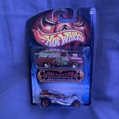 Hot Wheels Halloween Highway 56 Ford Panel Truck Swamp Thing Surf Crate Creature Foto 1 de 4