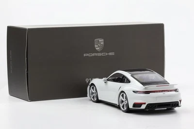 1:18 Minichamps Porsche 911 992 Turbo S Coupe Bianco 2024 WAP Dealer - Immagine 1 di 4