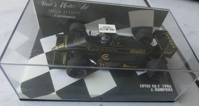 MINICHAMPS Lotus 98 T 1986 J. Dumfries Renault 1:43 Formel 1 430860011 - Bild 1 von 4