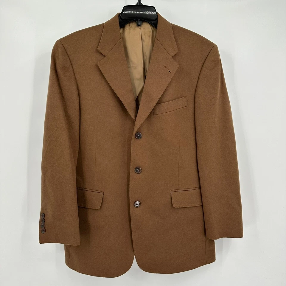 Blazer Hart Schaffner Marx Masculino 39S Cashmere Loro Piana Tecido Preppy Clássico - Imagem 1 de 4