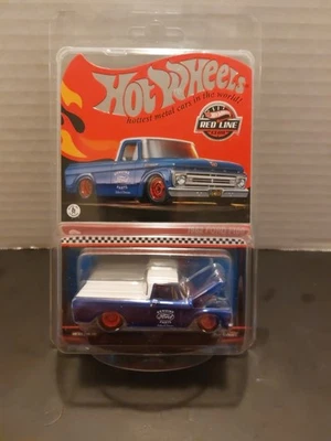 🔥Camión Ford F100 1962 Hot Wheels HWC Redline Club 2022 RLC MUY BONITO Foto 1 de 4