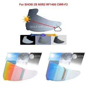 SHOEI Photochromic Transition Z8 X15 NXR2 RF1400 CWR F2 Visor - Picture 1 of 10