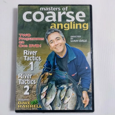 Masters of Coarse Angling River Tactics 1 & 2 DVD Liam Dale Dave Harrell Fishing - Image 1 of 4
