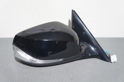 2014-2021 INFINITI Q50 OEM ПРАВОЕ ПАССАЖИРСКОЕ БОКОВОЕ ЗЕРКАЛО ПИТАНИЕ ЧЕРНЫЙ ПОВОРОТНИК - Изображение 1 из 4