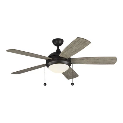 Discus Classic 52" Indoor Ceiling Fan in Aged Pewter - Image 1 of 3