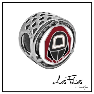 Charm Squid Game Manager serie Tv pendente in argento 925 - Les Folies - Immagine 1 di 4