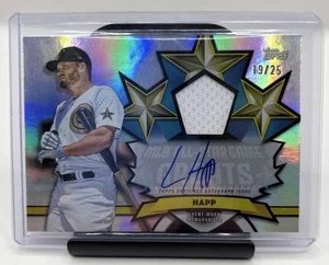 Ian Happ 2025 Topps #MAGAR-IH All-Star Game Greats Relic Auto #/25 SSP - Cubs - Picture 1 of 2