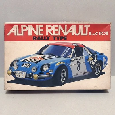 Bandai 1/20 Alpine Renault A110 Rally Model kit 8090 - Immagine 1 di 4