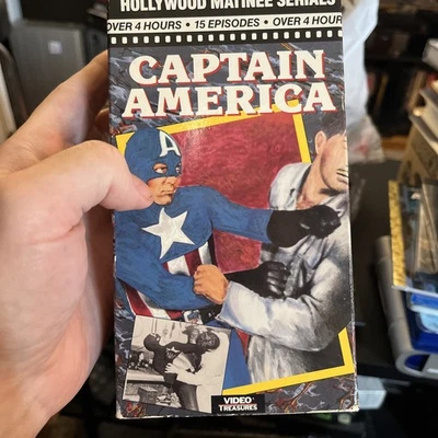 Captain America - 15 Episodes Original TV Serials - (2-VHS Set 1993) - EXCELLENT - Image 1 of 4