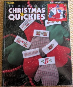 Big Book of CHRISTMAS QUICKIES 250+ Cross Stitch Pattern Chart Leisure Arts 3290 - Picture 1 of 10