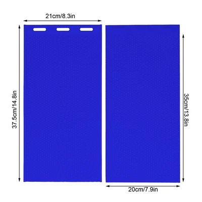 2PCS Beeswax Sheet Mold 5.4mm Reusable Silicone Beeswax Mold Foundation For LS - Image 1 of 4
