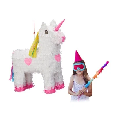 Pinata einhorn leicht Papier Einhorn Pinata Kinder Pinata Party Pinata 0,2 kg - Bild 1 von 4